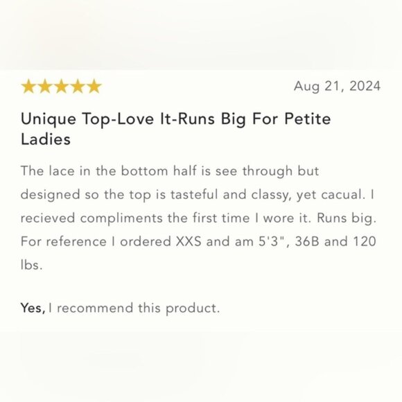 NWT Size XS Pilcro LongSleeve Lacey Tunic Top - Picture 5 of 16